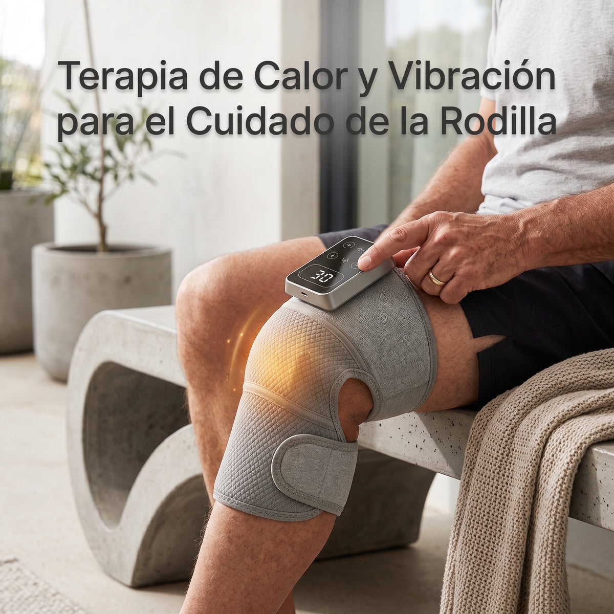 Masajeador | Terapia de calor y vibración para tus rodillas